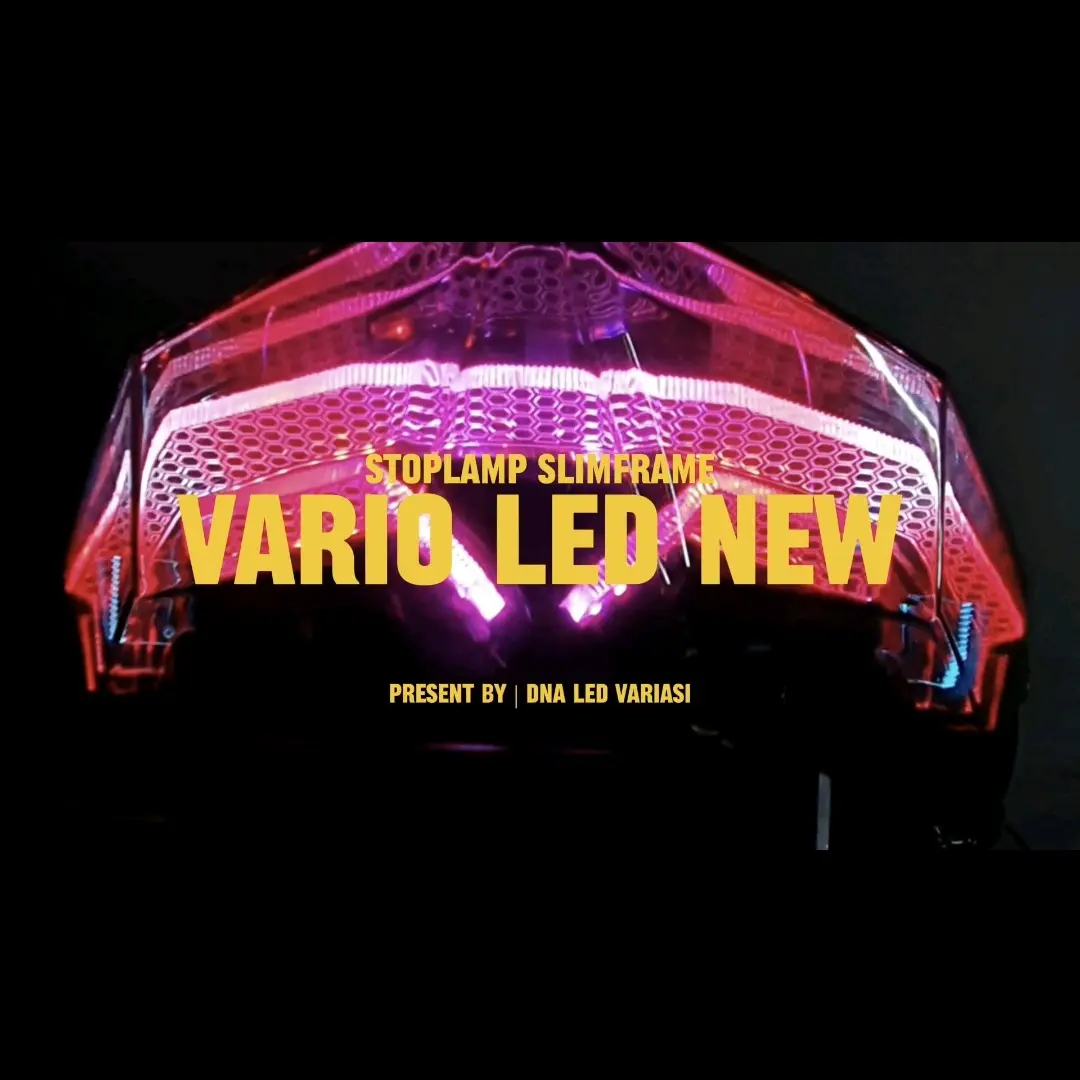 Stoplamp slimframe rgb Vario Led new 125/150 PNP
