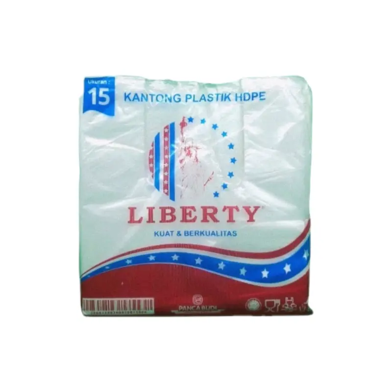 Kantong Plastik Liberty ukuran 15 ( kecil ) isi 100 lembar 0