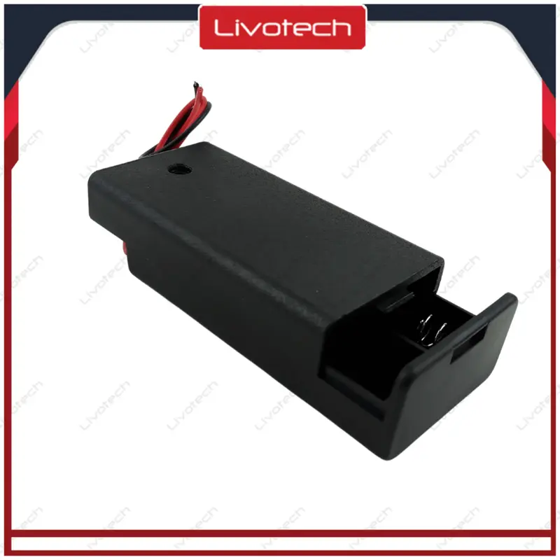 READY STOCK Tempat Baterai 2x AA Cover Saklar ON / OFF Seri Double Battery Holder 2