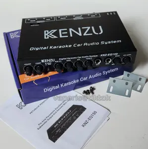 Preamp Parametric Equalizer Mobil Dengan Subwoofer Output Dan Karaoke Kenzu KNZ-EQ150