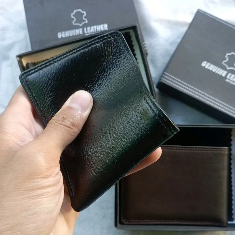 Dompet Mini Full Kulit Asli Ukuran 11cmx8cm Dompet Lipat 5