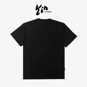 Unisex Men KIN Cotton Relaxed Fit T-Shirt Short Sleeve | Katun KIN Kaos Kerah Bulat Lengan Pendek Pria