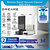 Gambar Dreame X50 Ultra Robot Vacuum Cleaner Hot Water Self Cleaning Vakum Hot Air Mop Drying - Black dari HangOn Official Store Kota Tangerang 1 Tokopedia