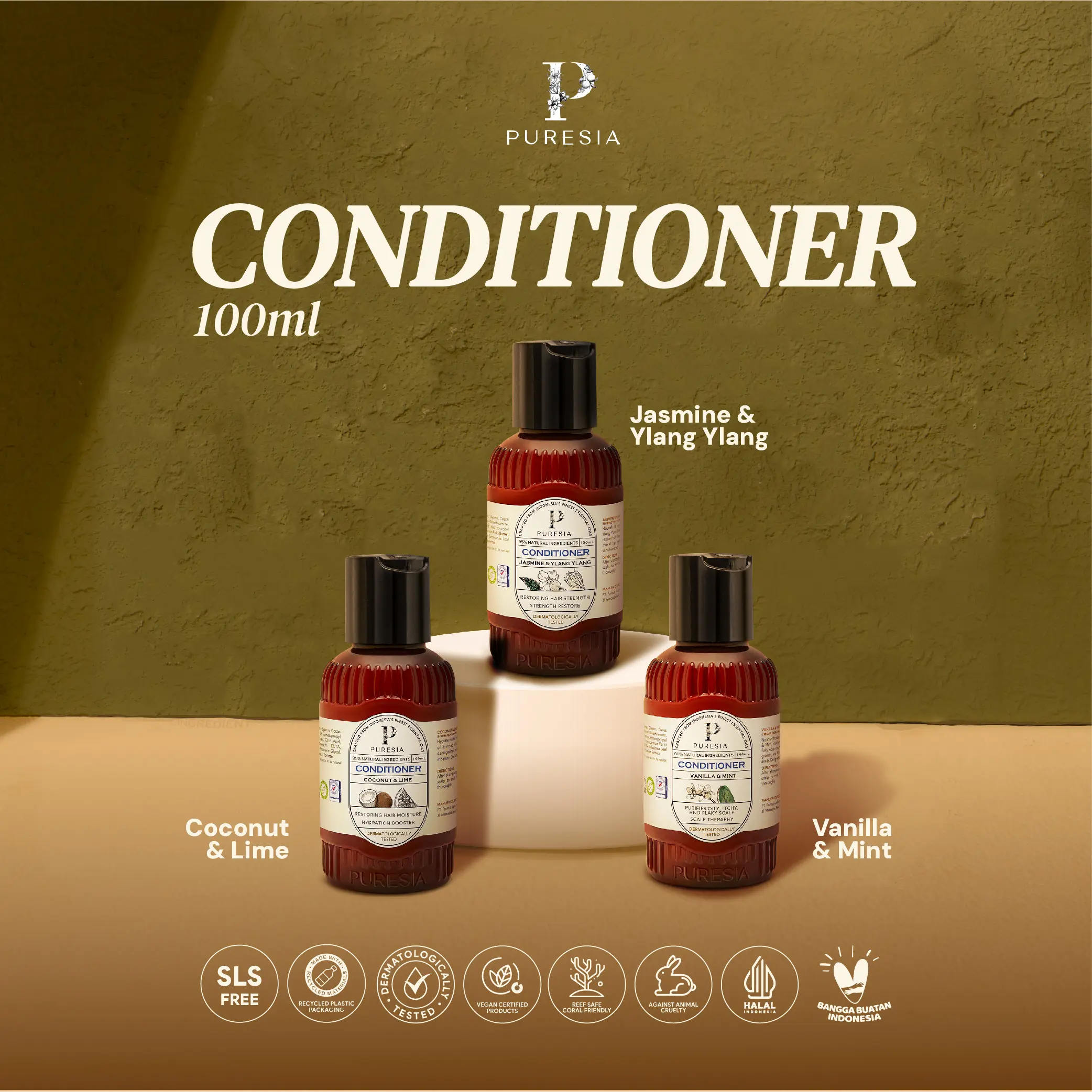 Puresia Vegan Conditioner - 100 ml