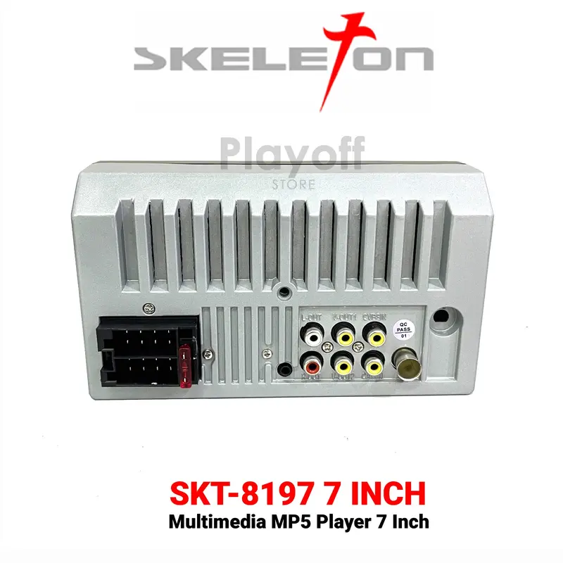 Tape Mobil Double Din MP5 SKELETON Head Unit Body Pendek Full Touch Screen Bluetooth USB MirrorLink Car 1