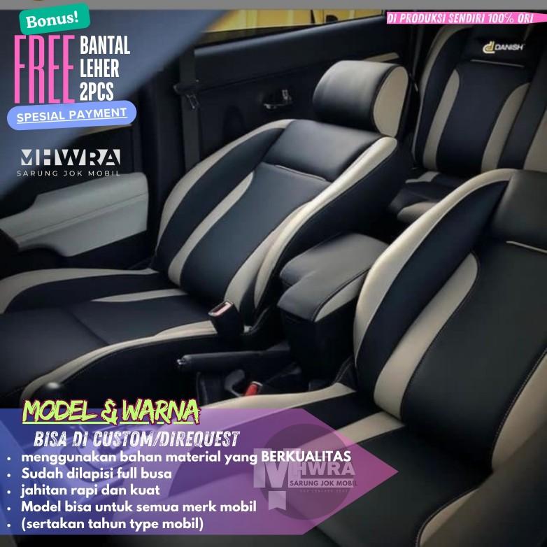 Product Introduction of Sarung jok mobil calya sigra full 3 baris bahan kulit sintetis Astra grade A (harga standar) toyota daihatsu CALYA SIGRA Car COD bayar ditempat 57