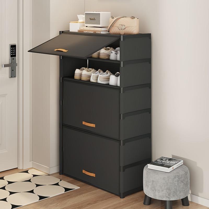SG Shoe Rack 6 Layer Multifunctional Dust-Proof Shoe Cabinet Shoe Rack ...