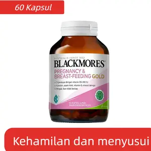 Blackmores Suplemen Vitamin Ibu Hamil - DHA & Asam Folat Halal 60 Kapsul