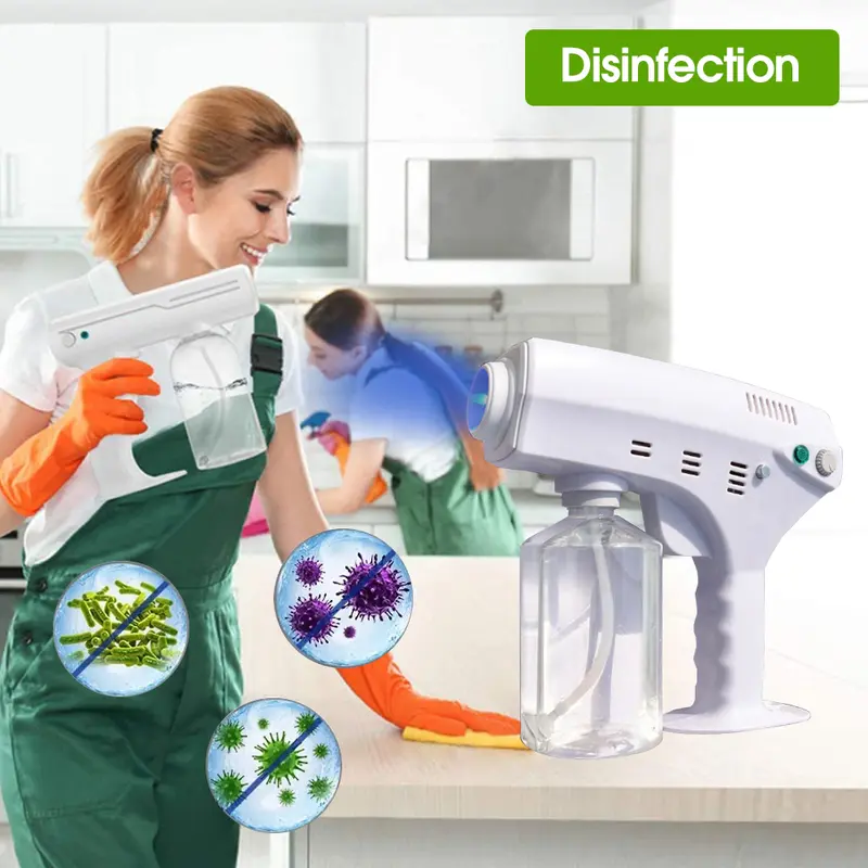 AS39 - 600ml Nano Steam Spray Wireless Household Disinfection Rechargeable Sprayer Fogger Machine 6