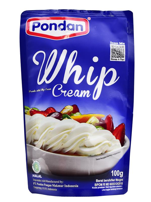 Pondan Whip Cream - Whip Cream Bubuk - Whip Cream Instant - Shop ...