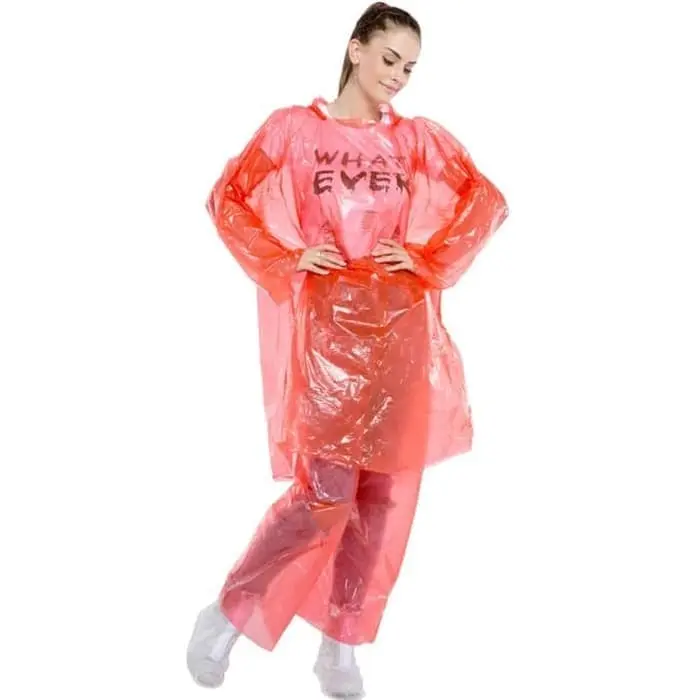 JAS HUJAN PLASTIK SETELAN BAJU DAN CELANA SATU SET / JAS HUJAN 1