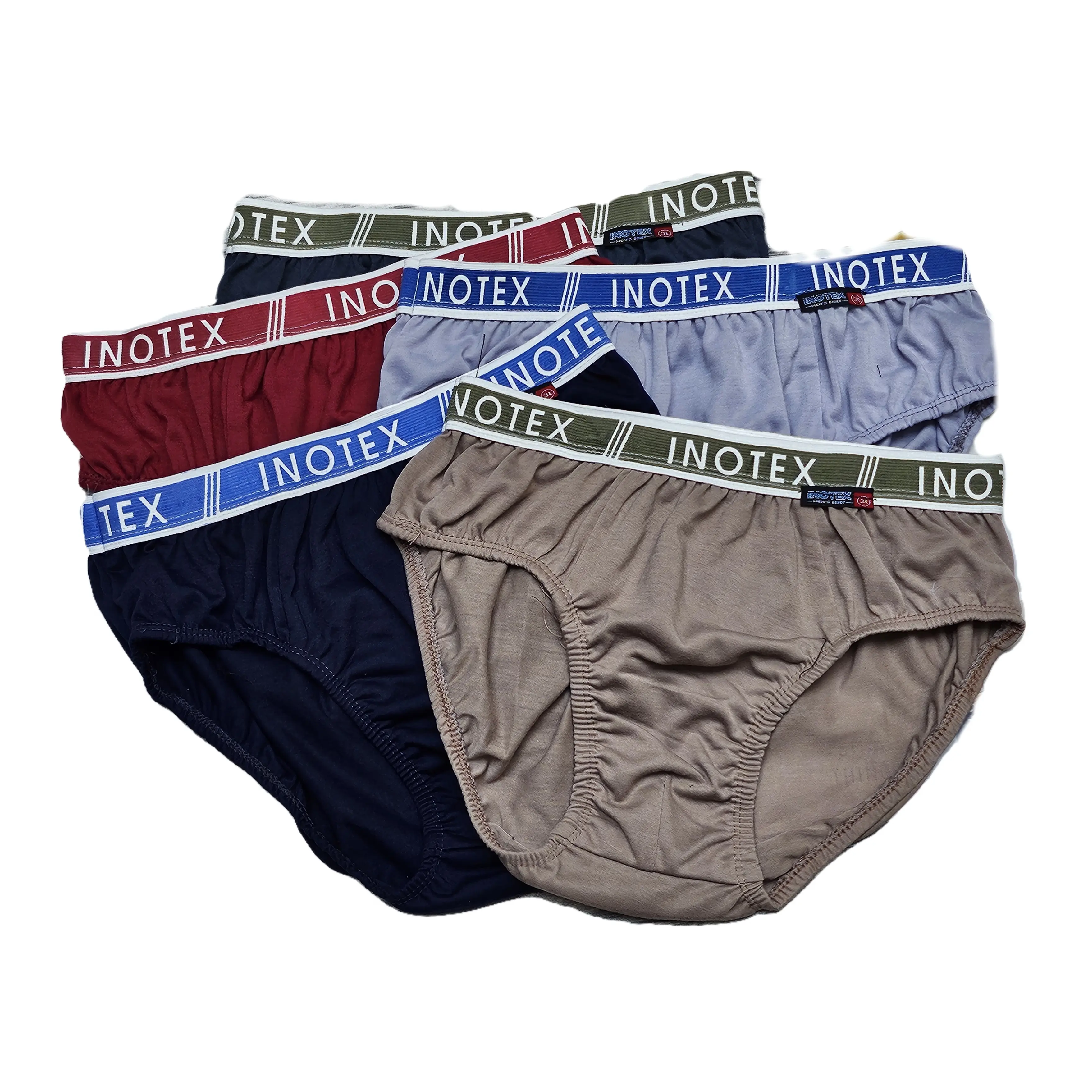 3pcs dan 6pcs Celana Dalam Pria Dewasa Polos Karet Boxer Cowok Ukuran L,XL,3L Katun Lembut Nyaman Dipakai