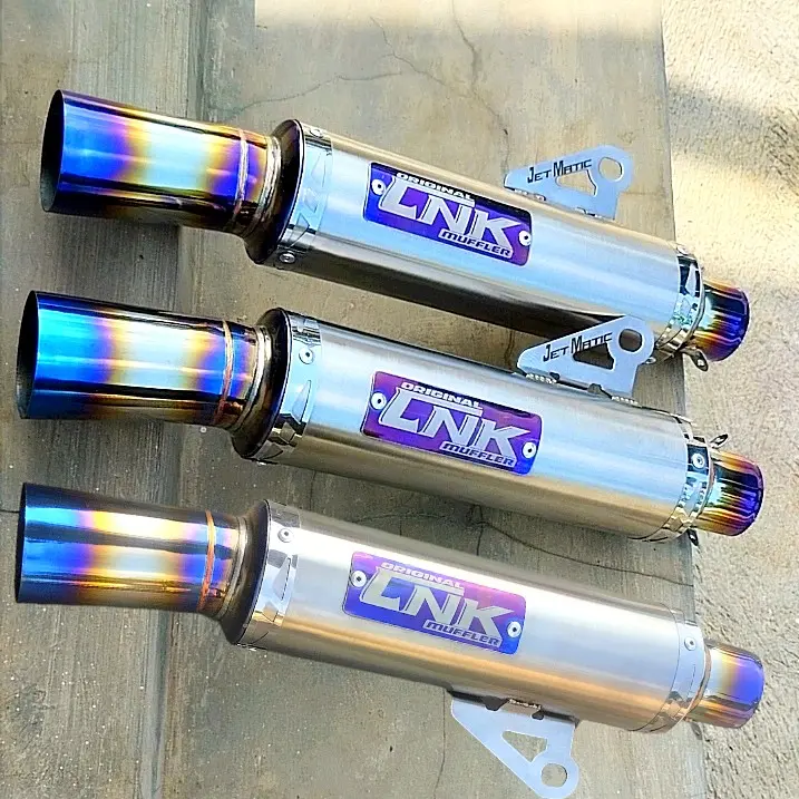 silincer knalpot cnk muffler tipe Jet Matic inlet 38/45 dan50 Motorcycle