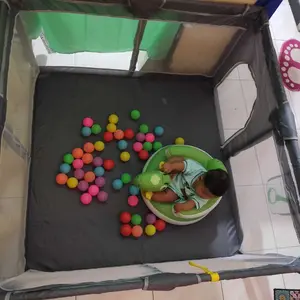 GUGUBABY C08 Anak-Anak Bayi Boks Pagar Kolam Renang Taman Bermain Bermain Bola Bayi Mandi Pagar Pengaman Anak Playpen Playmat Playpen Boks