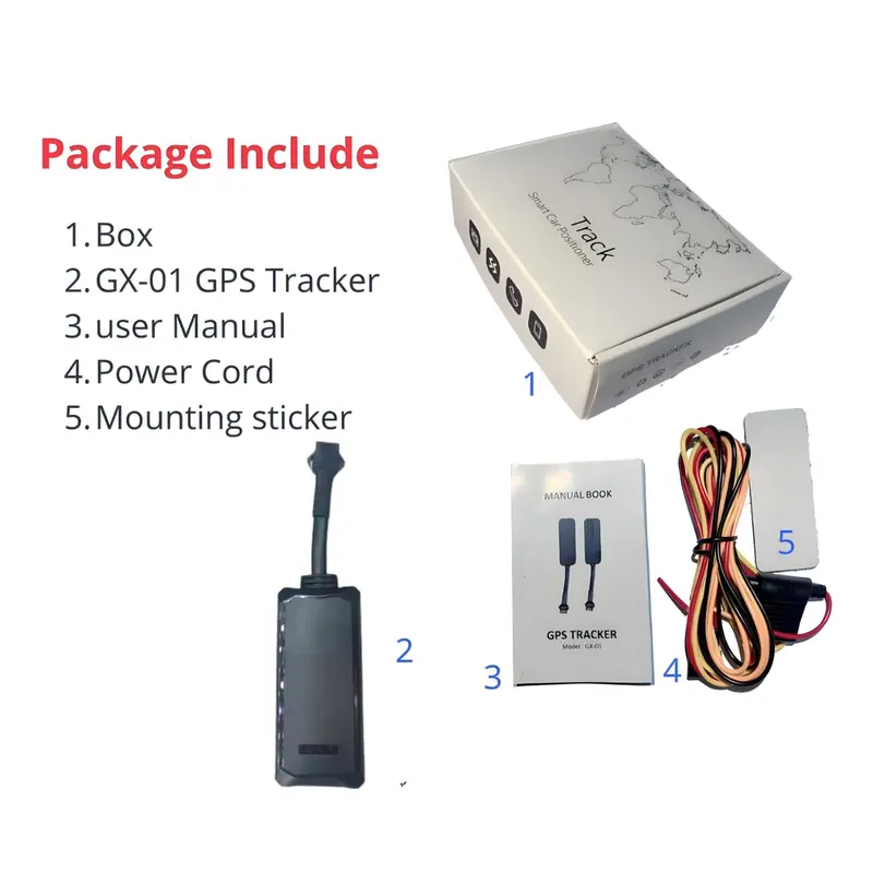 GPS Tracker Motor GX-01 Tanpa Relay Garansi 1 tahun 0