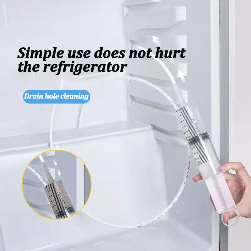 Product Introduction of 5Pcs/Set Refrigerator Drain Hole Clog Remover Dredge Cleaning Tools Fridge Hole Brush Water Outlet Cleaner for Household Clean 24