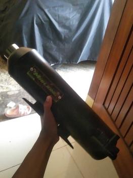Product Review of Knalpot CMS Suara Ngebas Gerung Adem Full System Original Mahjong Muffler untuk Motor Beat Scoopy Vario Mio Nmax Aerox PCX dll - Motorcycle, Foto from z**i 0