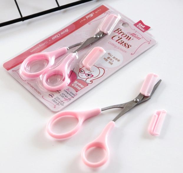 Product Introduction of Beginners' eyebrow sword rescue hand disabled party eyebrows, scissors, beauty cutting, eyebrow cutting, eyebrow cutting, autumn and winter makeup, cut -off eyebrow comb, portable festival makeup DIY beauty tool Cosmetic 13