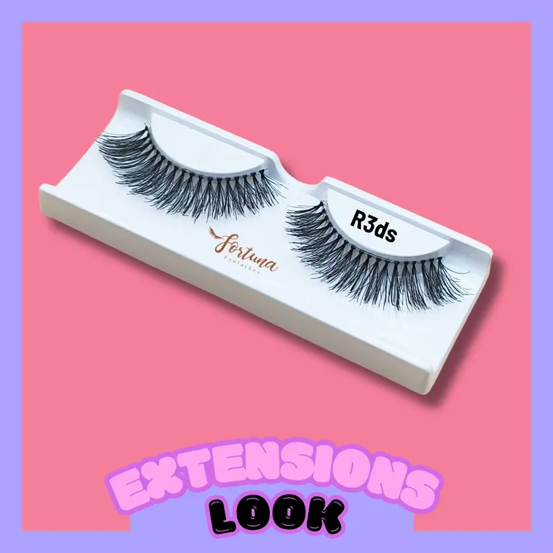 Bulu Mata Palsu 3d Tebal dan Lentik Cat Eyes Look | Kode R 3ds Bulumata Eyelash 6