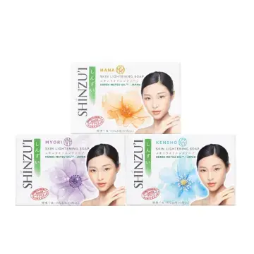 SABUN BATANG SHINZUI SKIN LIGHTENING 3 PCS 80GR 3