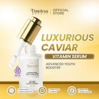 Gambar TIMELESS BEAUTY Caviar Vitamin Serum - Brightening Anti Aging Mencerahkan Menghidrasi Merawat Skin Barrier 30ml Kerutan Extract Niacinamide Wajah Memudarkan Kering Perawatan Hitam Essence - Serum dari Timeless Beauty Indonesia Kota Tangerang 1 Tokopedia