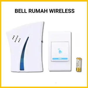 Bel Pintu Rumah /  Doorbell Chime Wireless Remote Tanpa Kabel