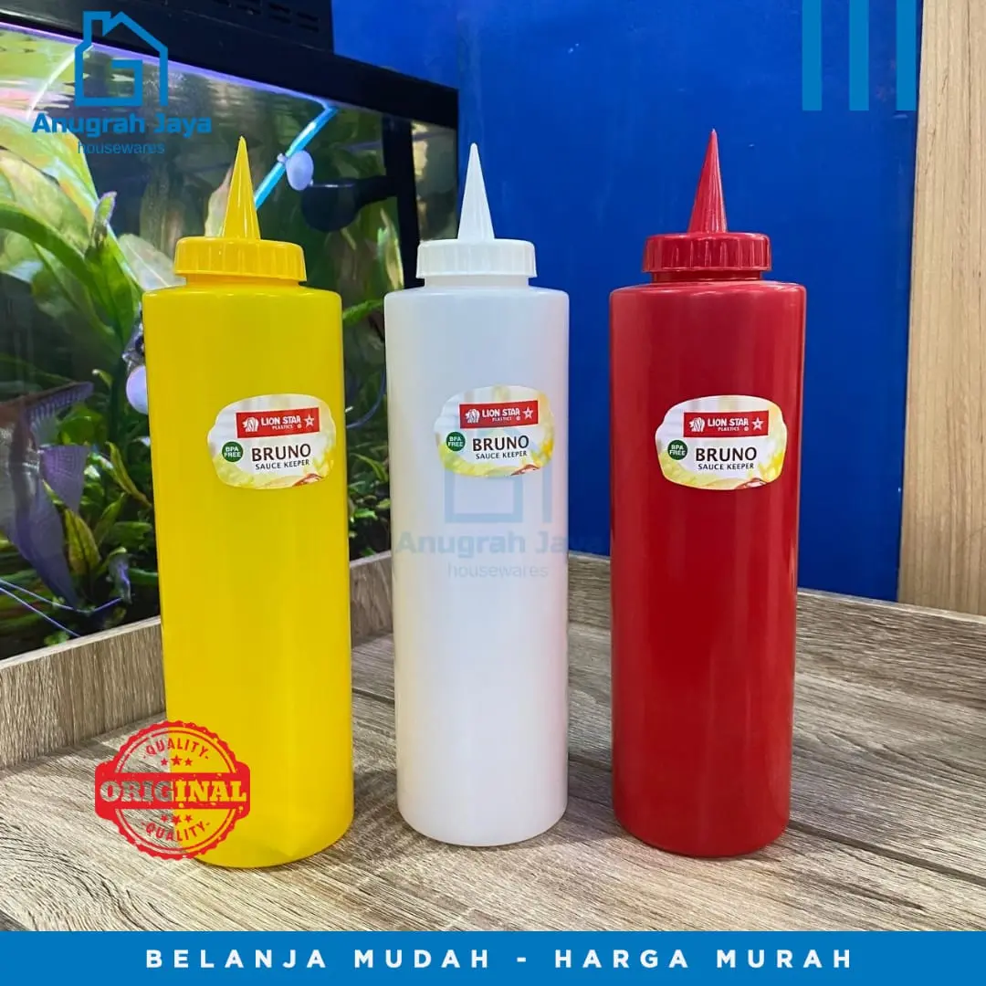 BOTOL BRUNO SAUCE/SAUS/SAOS KEEPER 720ML TS-56 LION STAR Bumbu Dapur