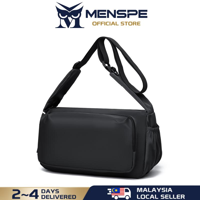 MENSPE Men's Shoulder Bag Cross Body Bag Unisex Casual Bag Oxford ...