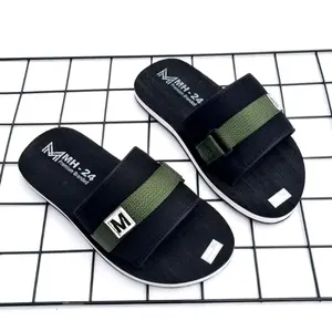 sandal slop pria dewasa terlaris terbaru motif MH24 sandal slop trandy 2025 Sendal  Selop Karet