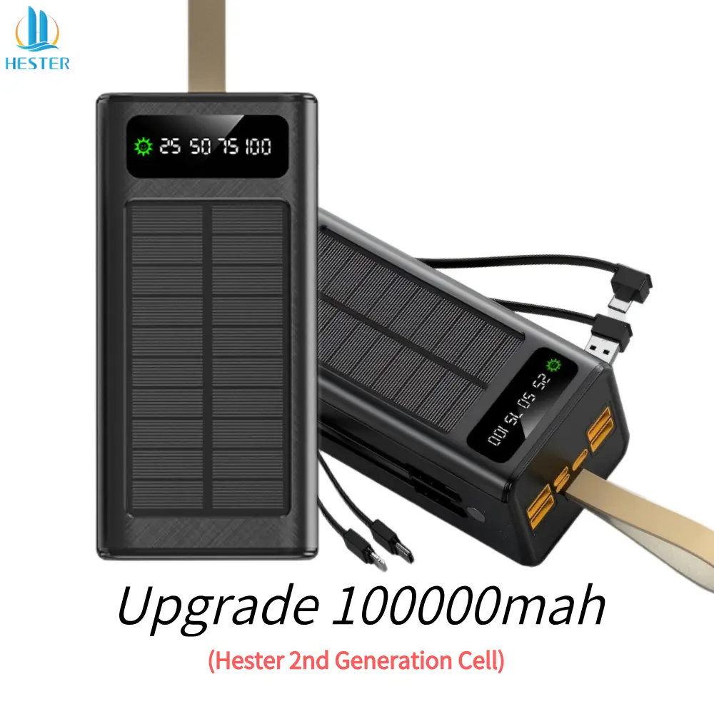 66W 100000mah hitam upgrade