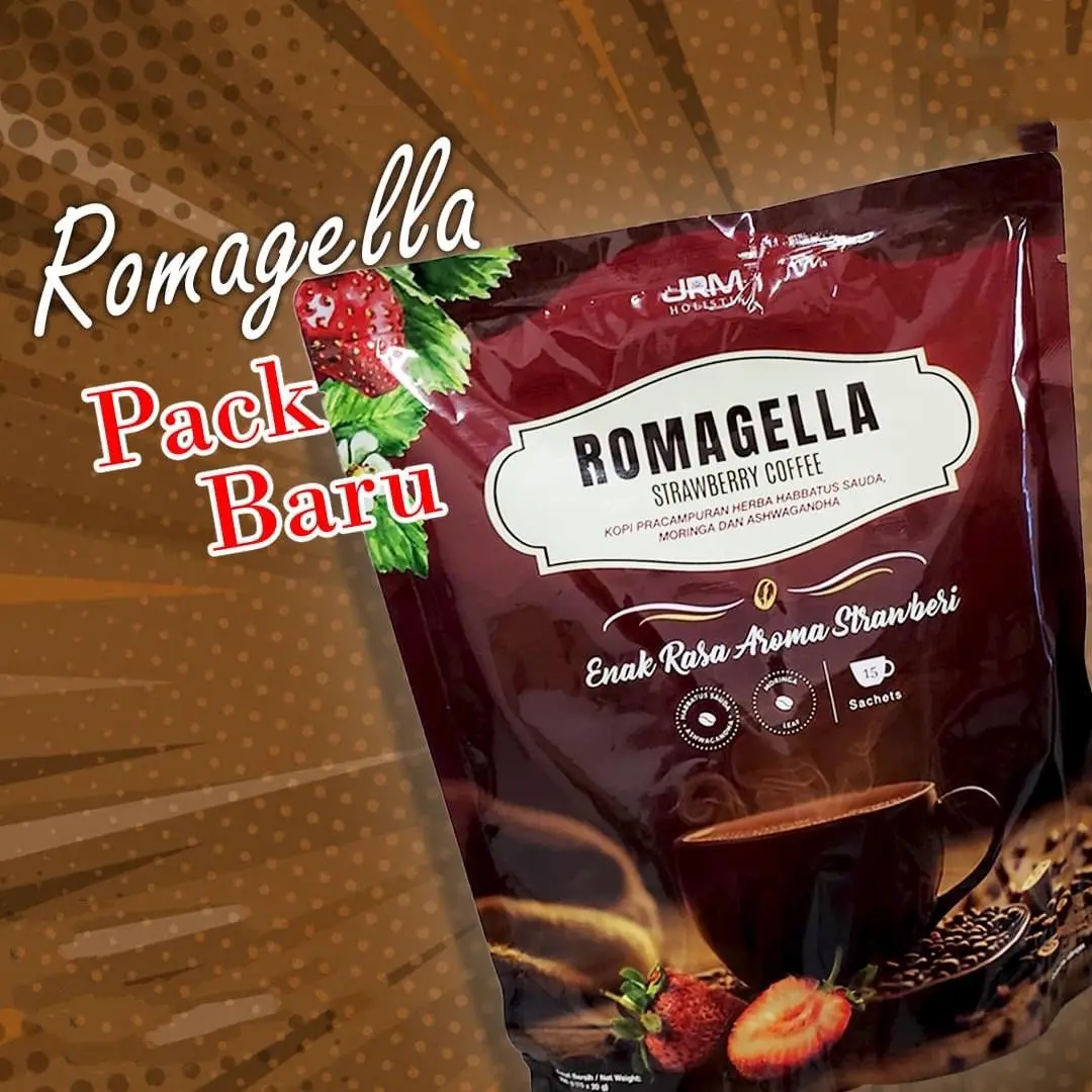 Romagella Strawberry coffee by JRM Holistik Beverage