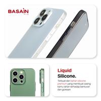 Gambar BASAIN Casing Untuk iPhone 14 Pro Soft Silicone 2.0 Case - Navy dari BASAIN Store Kota Bandung 4 Tokopedia