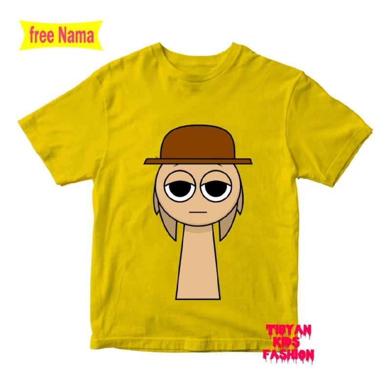 BAJU KAOS ATASAN ANAK SPRUNKI BAHAN 100% KATUN COMBED 4