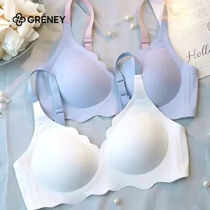 [sale]GRENEY Gbras push up seamless bra wanita tanpa kawat cup bisa dilepas