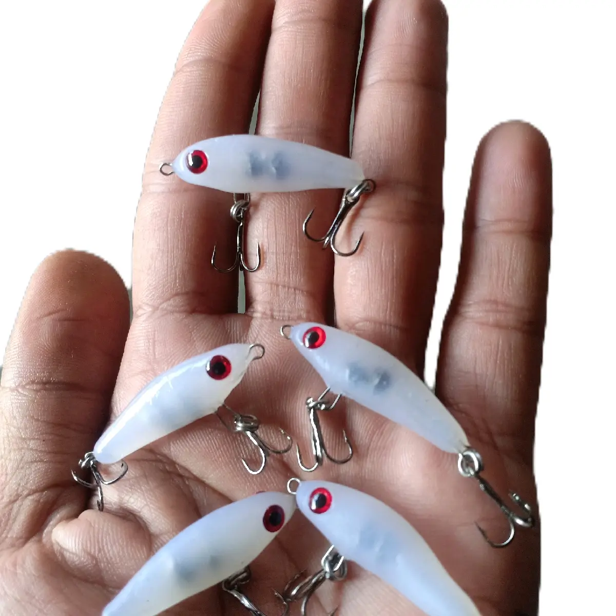 swimmer lure hampala 3,5cm / umpan pancing swimmer gluestik joran telescopic bawal