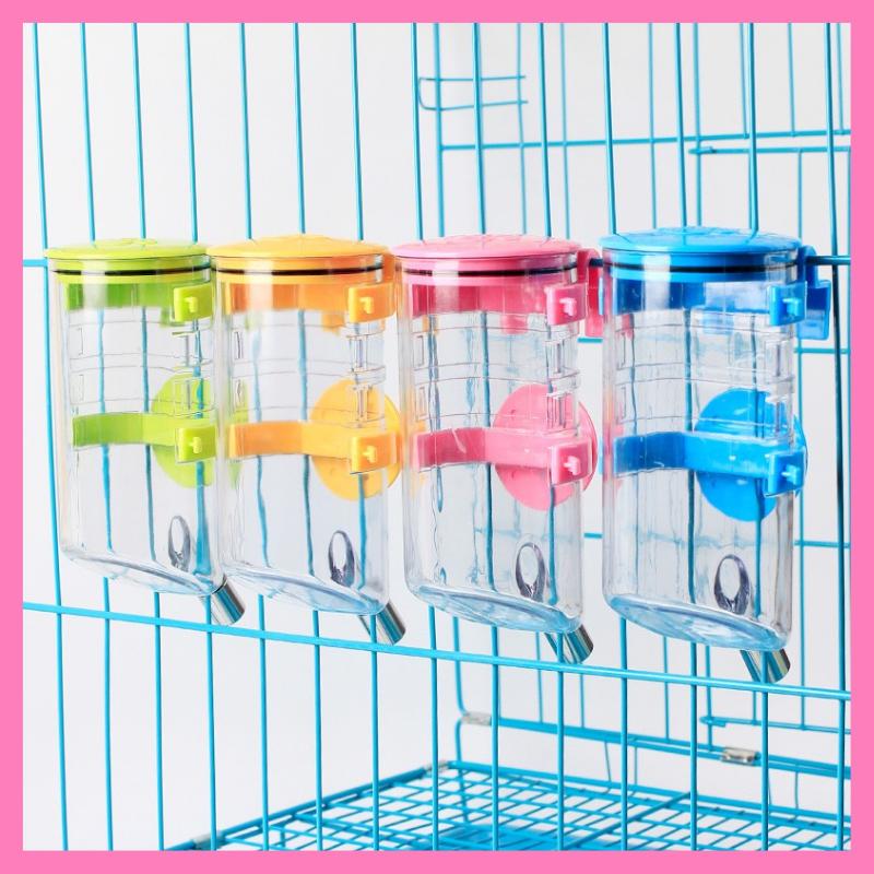 【SD PETSTORE】350ml Pet Cat Dog Hanging Water Bottle Cage Dispenser Water Feeder Hook Botol Minum Air 3