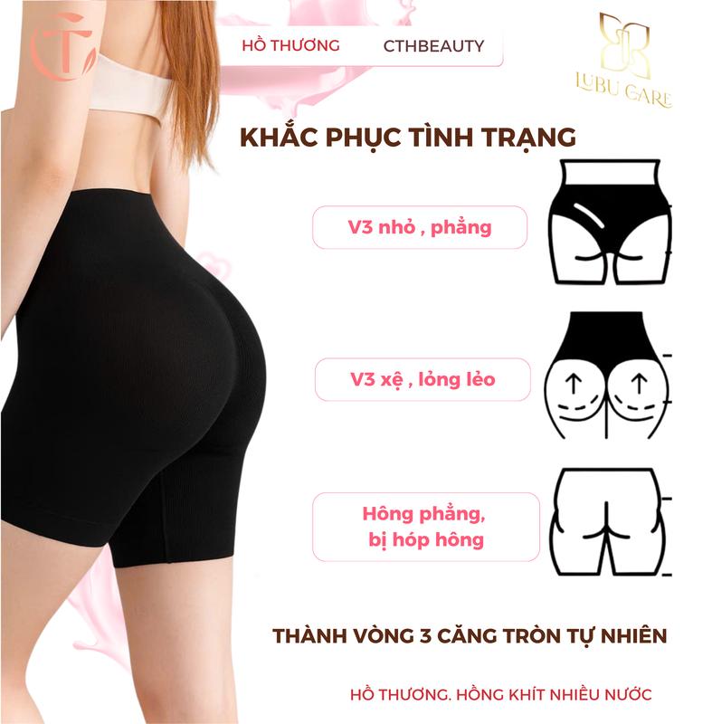 Quần độn định hình V3 nâng mông độn hông siết eo 3 trong 1 loại cao cấp mút liền
