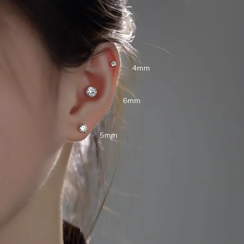 Round Earrings Are A Simple And Beautiful Fashion Accessory For Women