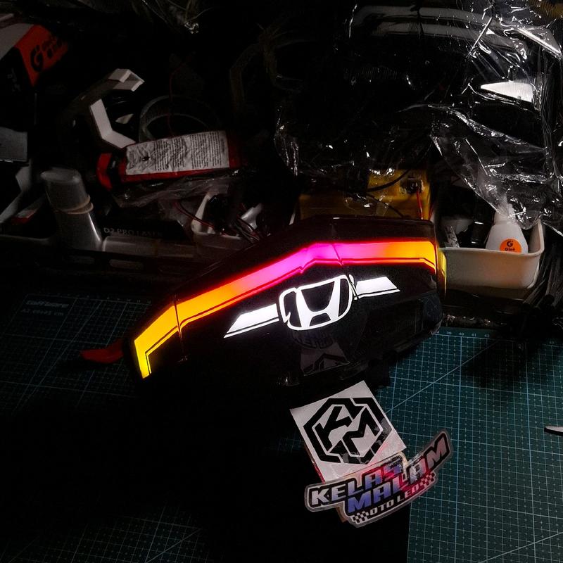 Stoplamp lazy rgb vario led new gen1 gen2 logo honda 1