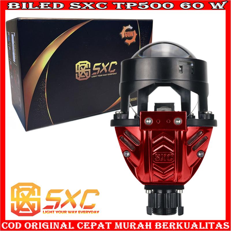 ORIGINAL BILED SXC 2,5 INCHI 60 WATT BILED SXC BILED TP500 MURAH DANA PELAJAR CAHAYA PADAT LAMPU MOTOR MOBIL 1