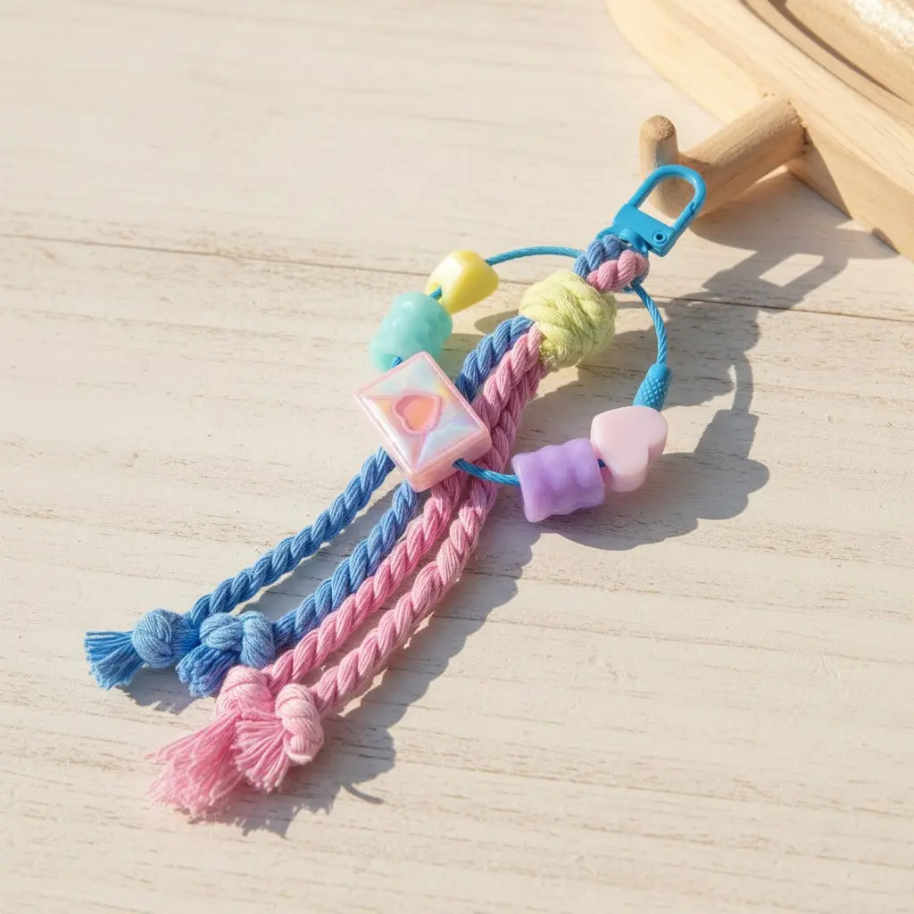 ZALIN - KANA Charm Bag Akeseoris Gantungan Lucu dengan Charm Bintang  Tas Cantik Unik dan Menarik untuk Aksesori Gantungan Praktis dan Fungsional