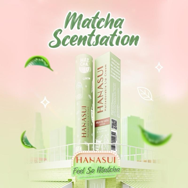 Hanasui Matcha Latte Edition Mattedorable Lip Cream 4 g Lipcream 2