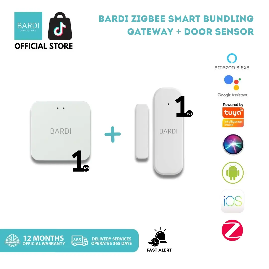 BARDI ZigBee Smart Gateway WiFi IoT Home Automation