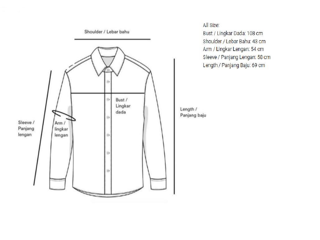 This Is April Leika Top Kemeja Baju Atasan Wanita Lengan Panjang Kekinian Denim This Is April Leika Top Kemeja Baju Atasan Wanita Lengan Panjang Kekinian Denim