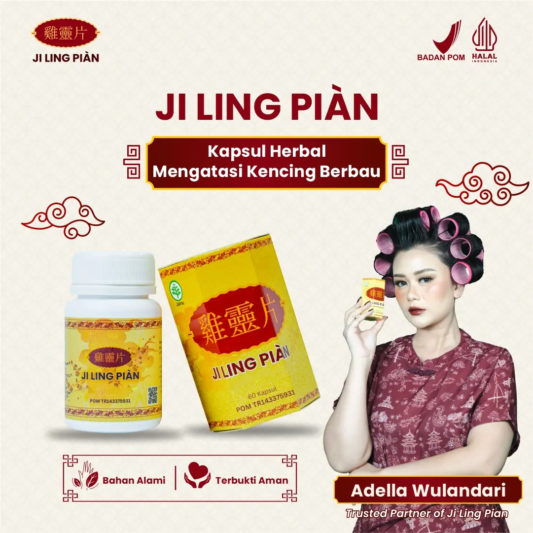 Ji Ling Pian - Bantu Atasi Keluhan Buang Air Kecil & Gejala Terkait ISK