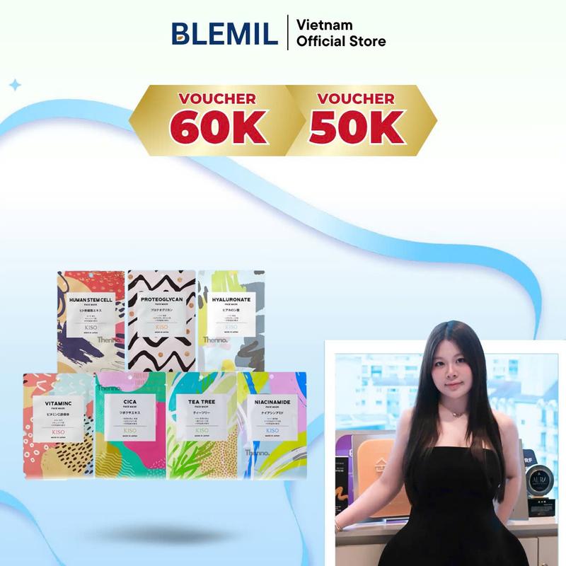 Combo 10 Miếng Mặt Nạ Kiso Nhật Bản Mix Màu