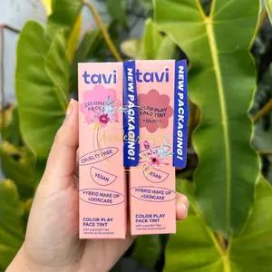 [NEW PACK] TAVI 3-in-1 Color Play Face Tint 9g (Blush On Cair, Highlighter, Eyeshadow)