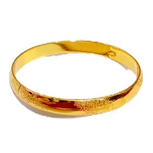 GROSIR GELANG KRONCONG POLOS 24K XUPING GELANG BANGLE LAPIS EMAS GOLD