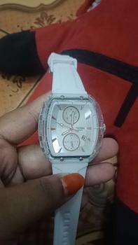 Product Review of JAM TANGAN WANITA TIERRA TR-2202 FASHION ORI TANGGAL AKTIF TALI RUBBER from @**😘 0