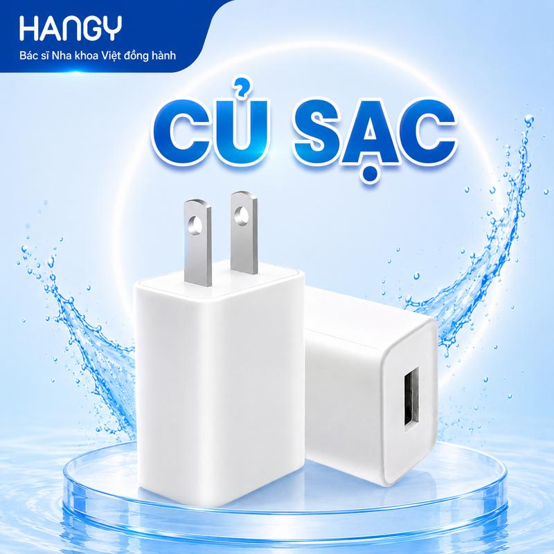 Củ sạc 5V - 1A máy tăm nước , bàn chải điện HANGY